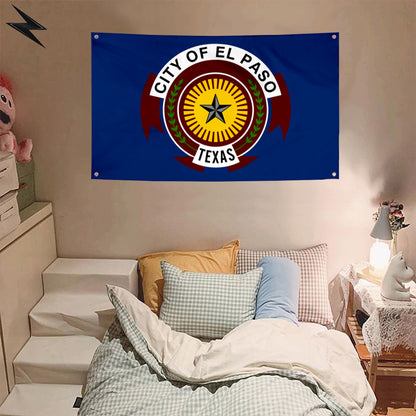 Fyon El Paso,Texas Flag Banner