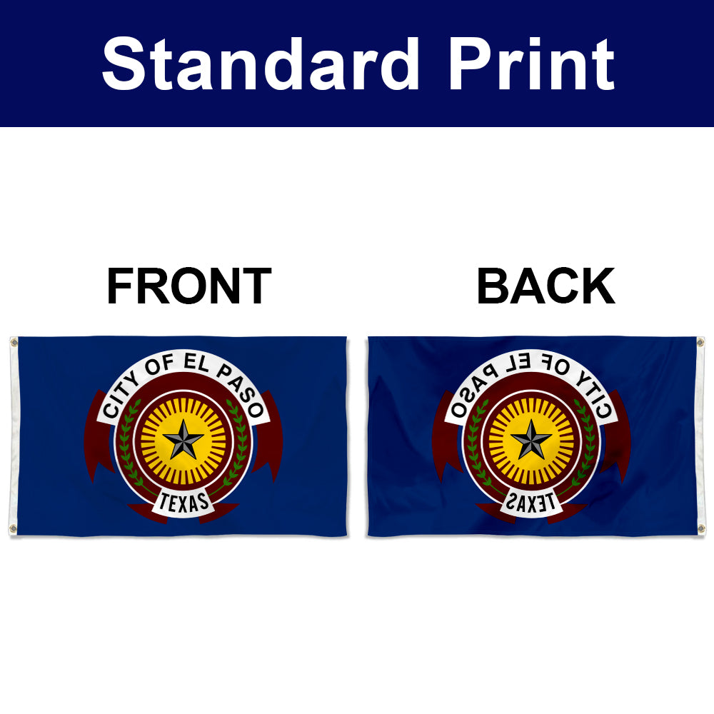 Fyon El Paso,Texas Flag Banner