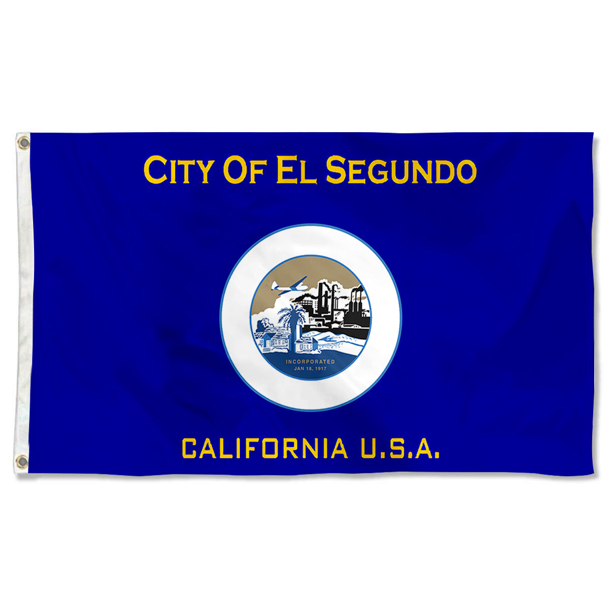 Fyon El Segundo, California Flag Banner