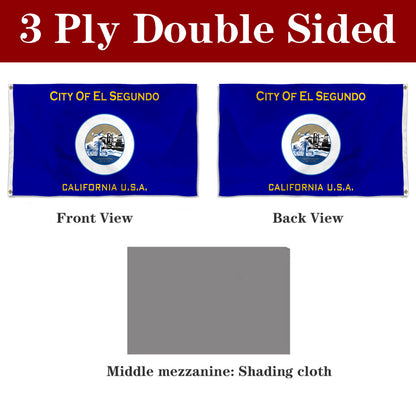 Fyon El Segundo, California Flag Banner