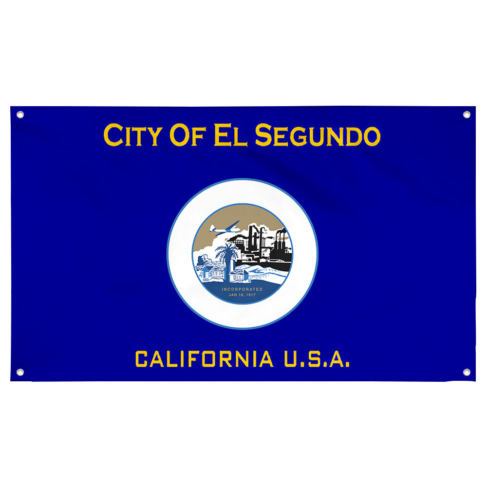 Fyon El Segundo, California Flag Banner