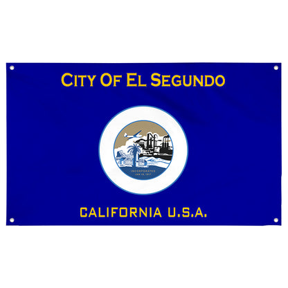 Fyon El Segundo, California Flag Banner