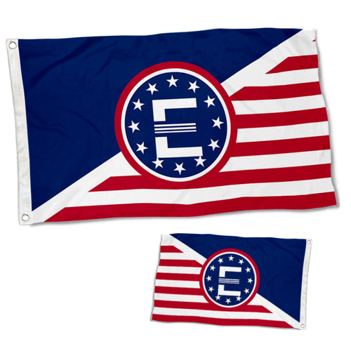 Fyon Double-sided Enclave E American Flag 12 stars E Flags Banner