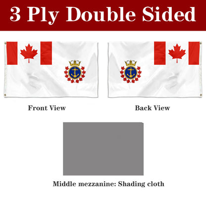 Fyon Ensign of the Royal Canadian Sea Cadets Flag Banner