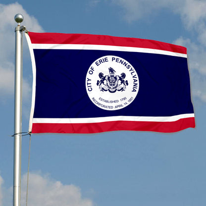 Fyon Erie, Pennsylvania Flag Banner