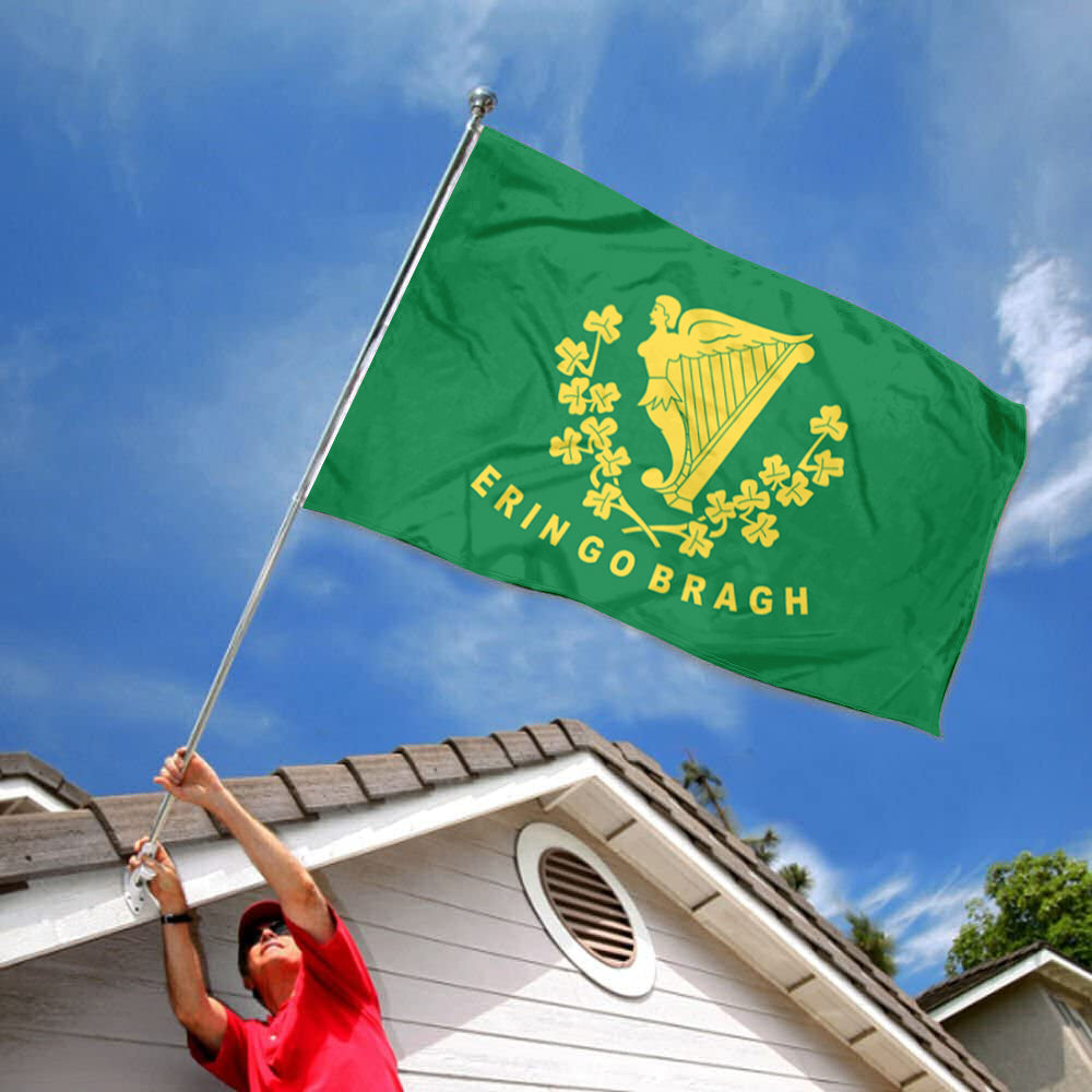 Ireland Erin Go Bragh Flag Indoor and outdoor banner