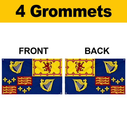 Fyon Irish Jacobite Royal Standard Flag Banner