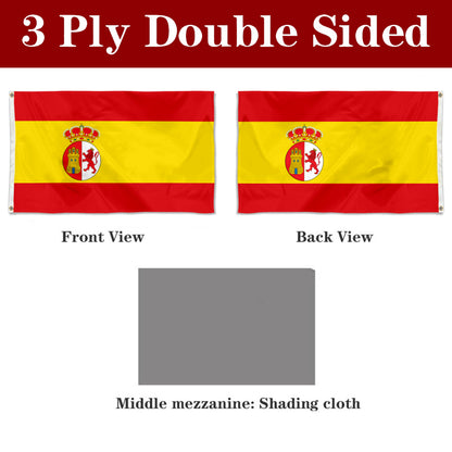 Fyon National over Texas (1785-1820) Flag Banner