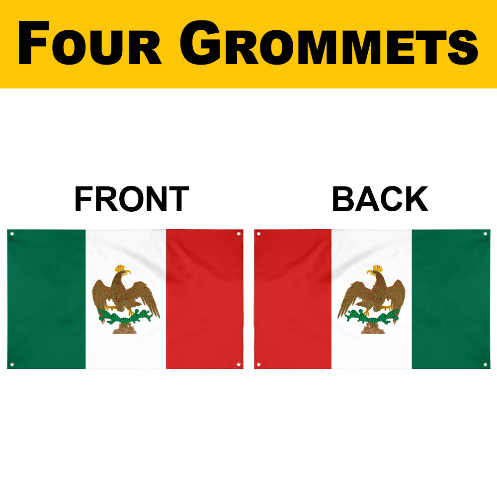 Fyon National over Texas (1821-1823) Flag Banner