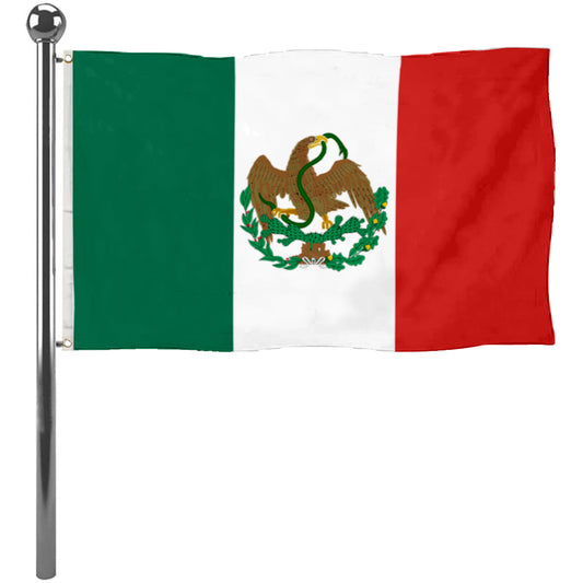 Fyon National over Texas (1823-1836) Flag Banner