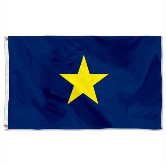 Fyon National over Texas (1836-1839, 1839-1879) Flag Banner