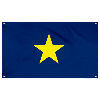 Fyon National over Texas (1836-1839, 1839-1879) Flag Banner