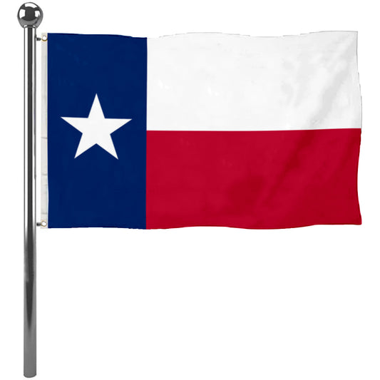 Fyon National over Texas (1839-1845-1846) Flag Banner