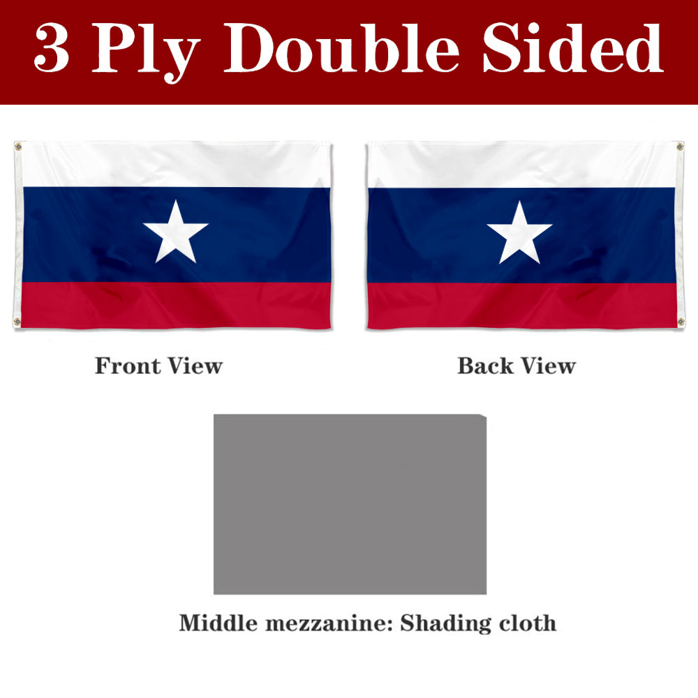 Fyon Republic of Texas Flag 1839-1845 Pilot Flag Banner