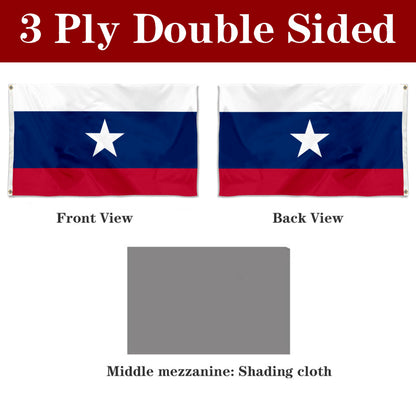 Fyon Republic of Texas Flag 1839-1845 Pilot Flag Banner