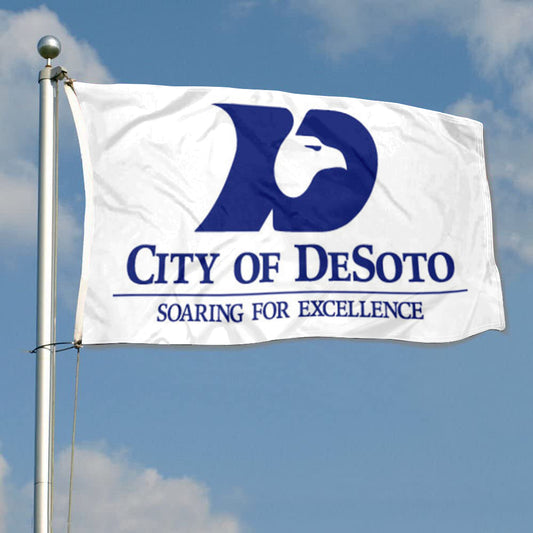 Fyon DeSoto Flag Texas Flags Banner