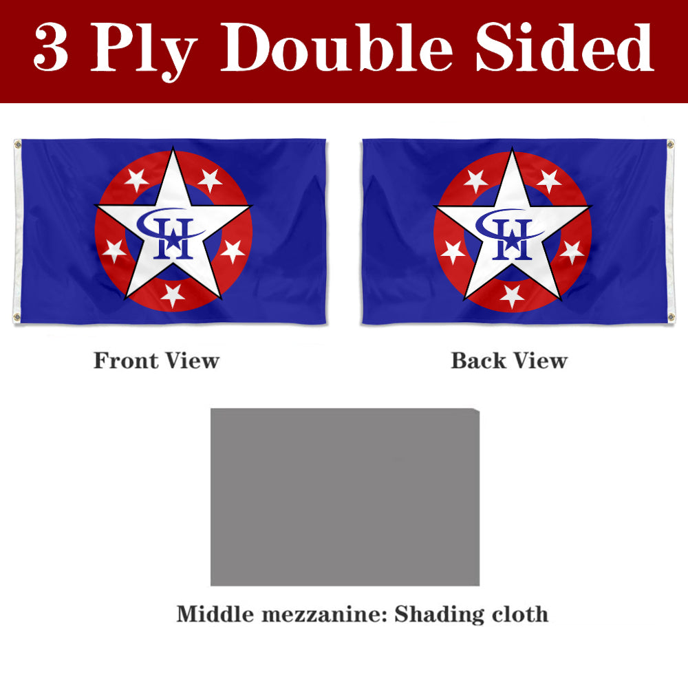 Fyon Harlingen,Texas Flag Banner