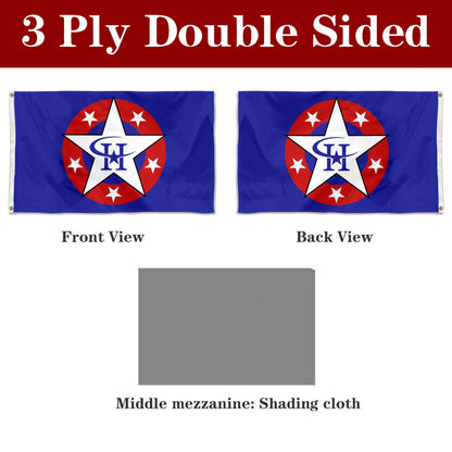 Fyon Harlingen,Texas Flag Banner