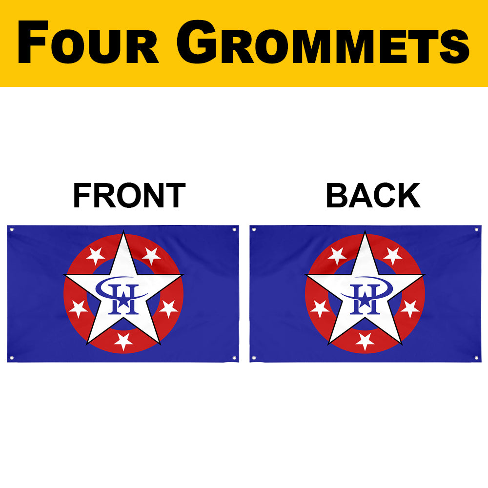 Fyon Harlingen,Texas Flag Banner
