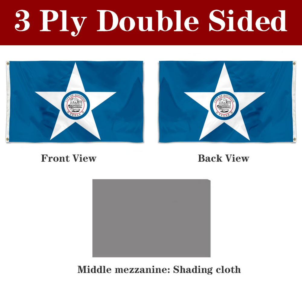 Fyon Houston,Texas Flag Banner