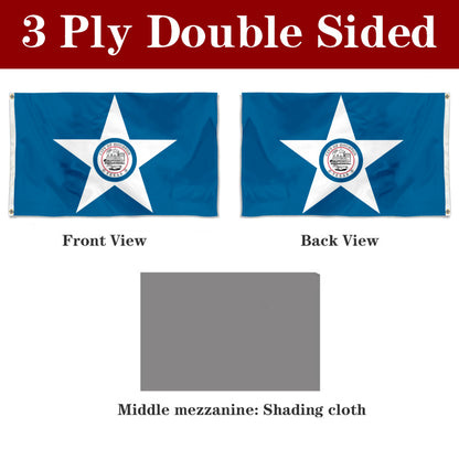 Fyon Houston,Texas Flag Banner