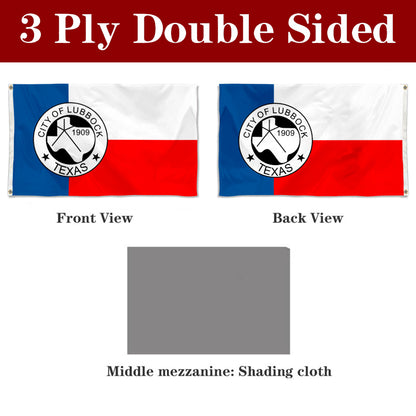 Fyon Lubbock,Texas Flag Banner