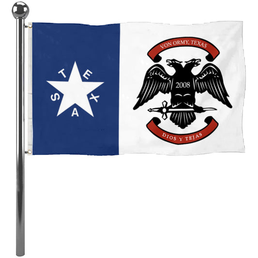 Fyon Von Ormy,Texas Flag Banner