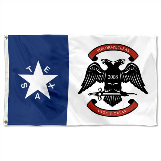 Fyon Von Ormy,Texas Flag Banner