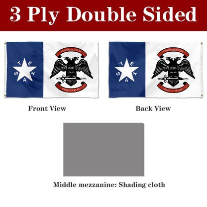 Fyon Von Ormy,Texas Flag Banner
