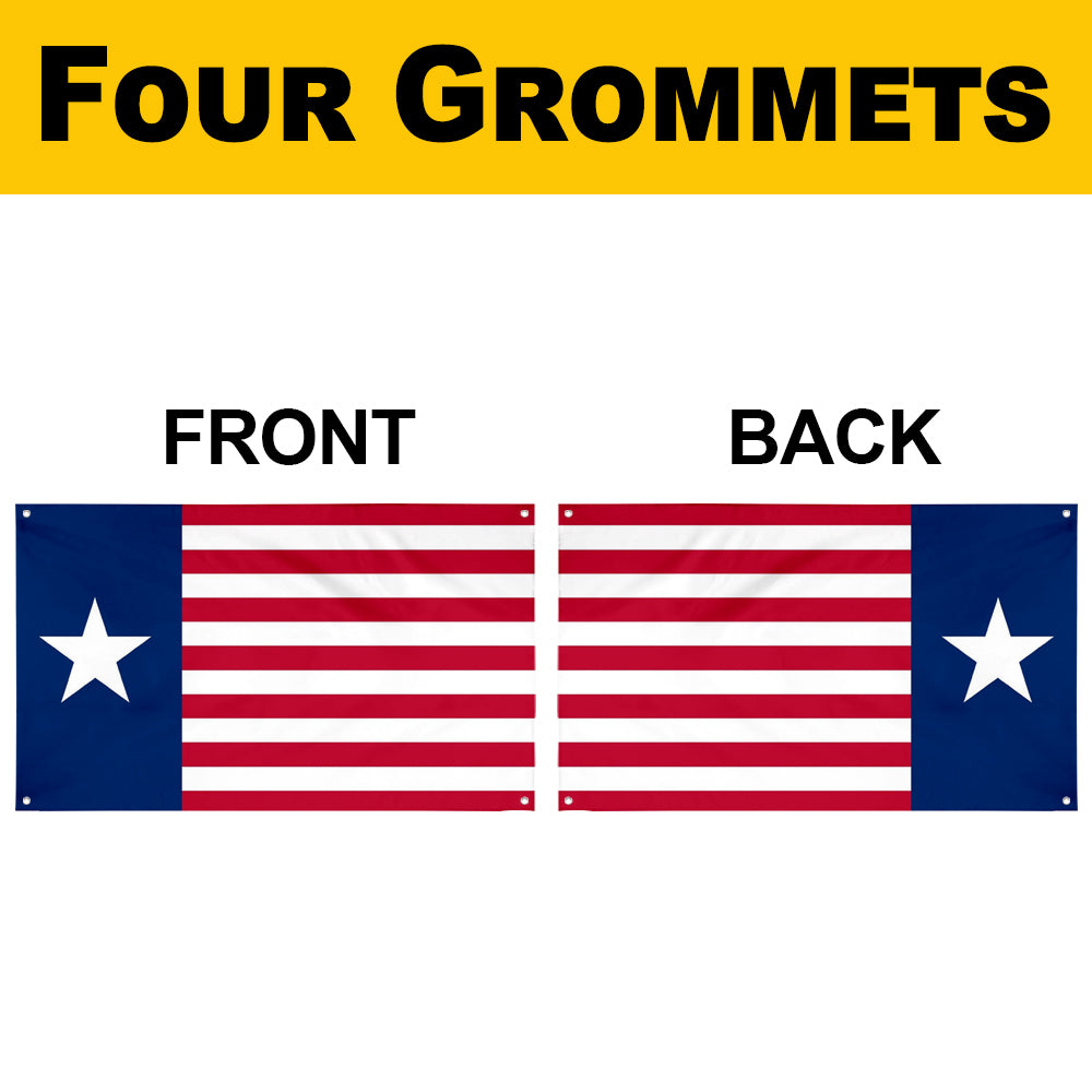 Fyon Ceremonial of the Texas Navy Association Flag Banner