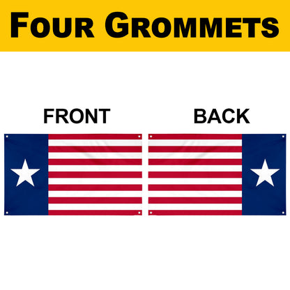 Fyon Ceremonial of the Texas Navy Association Flag Banner