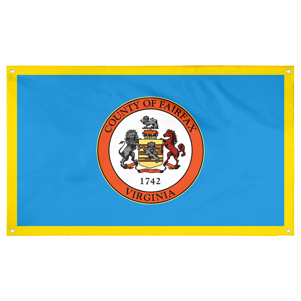 Fyon Fairfax County Flag Banner