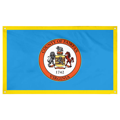Fyon Fairfax County Flag Banner