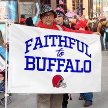 Fyon Faithful to Buffalo Flag Indoor and outdoor banner