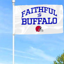 Fyon Faithful to Buffalo Flag Indoor and outdoor banner