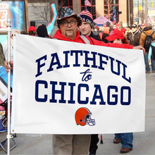 Fyon Faithful to Chicago Flag Indoor and outdoor banner