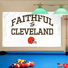 Fyon Faithful to Cleveland Flag  Indoor and outdoor banner