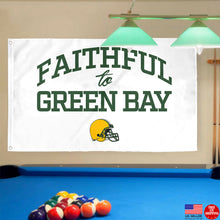 Fyon Faithful to Green Bay Flag  Indoor and outdoor banner