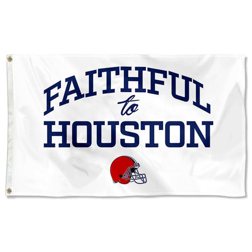 Fyon Faithful to Houston Flag Indoor and outdoor banner