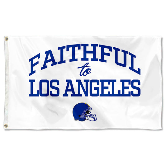 Fyon Faithful to Los Angeles Flag  Indoor and outdoor banner