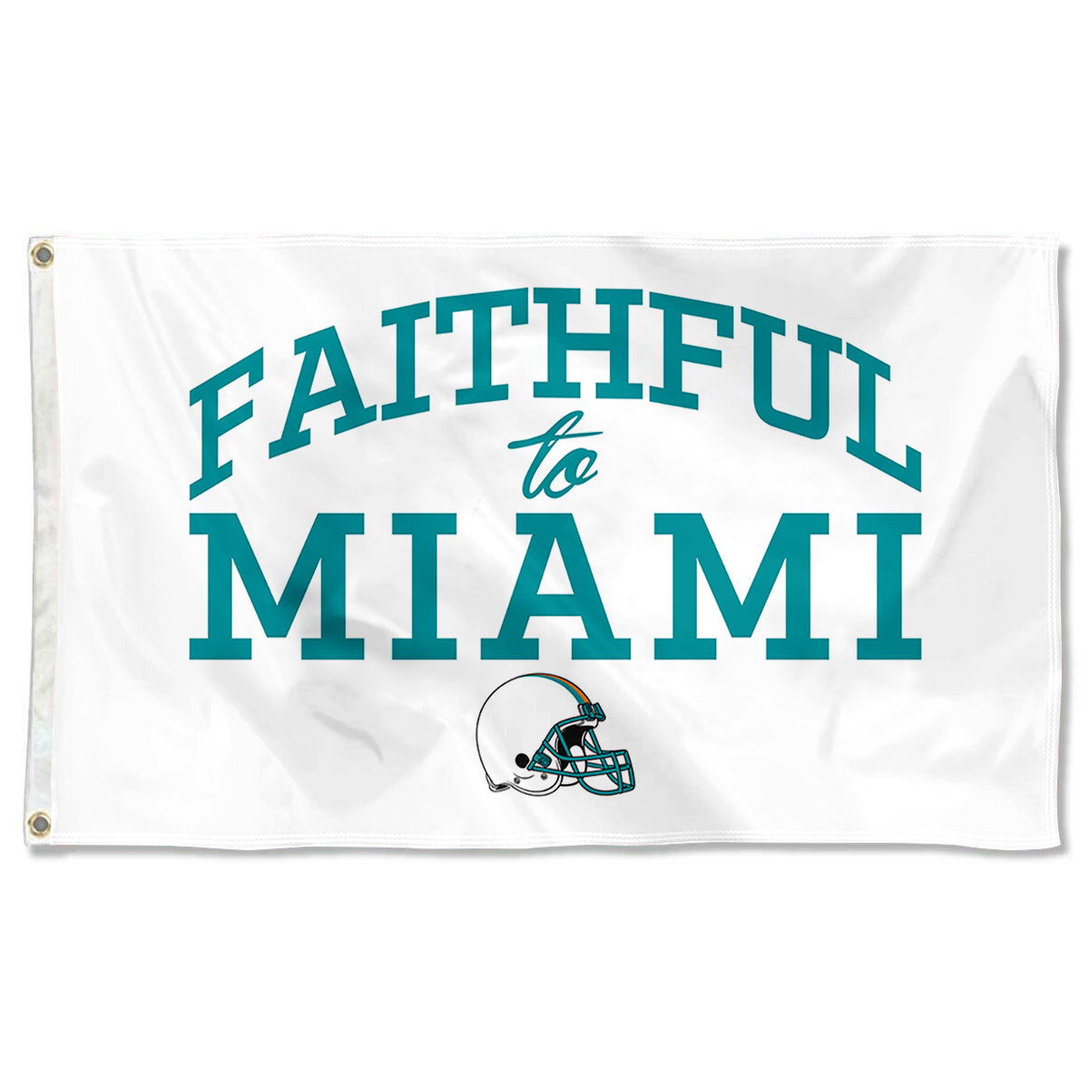 Fyon Faithful to Miami Flag  Indoor and outdoor banner