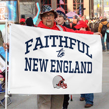 Fyon Faithful to New England Flag Indoor and outdoor banner