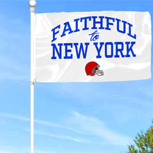 Fyon Faithful to New York Flag Indoor and outdoor banner