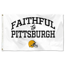 Fyon Faithful to Pittsburgh Flag  Indoor and outdoor banner