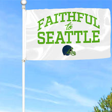 Fyon Faithful to Seattle Flag Indoor and outdoor banner