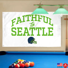 Fyon Faithful to Seattle Flag Indoor and outdoor banner