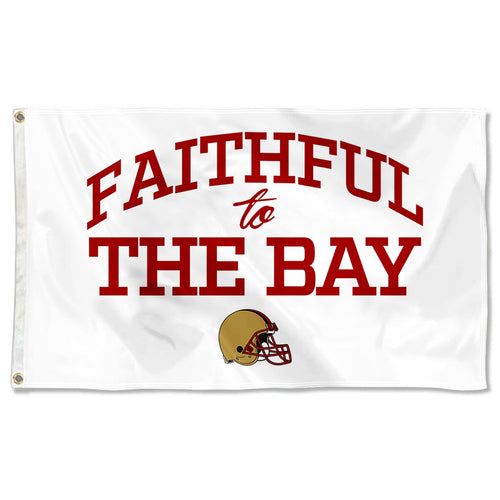 Fyon Faithful to The Bay San Francisco Flag  Indoor and outdoor banner