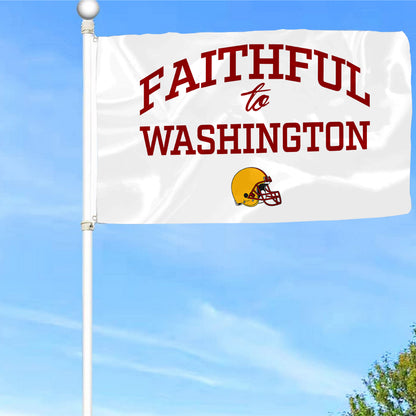 Fyon Faithful to Washington Flag  Indoor and outdoor banner