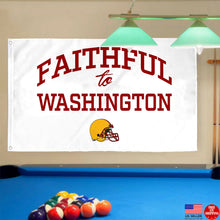 Fyon Faithful to Washington Flag  Indoor and outdoor banner