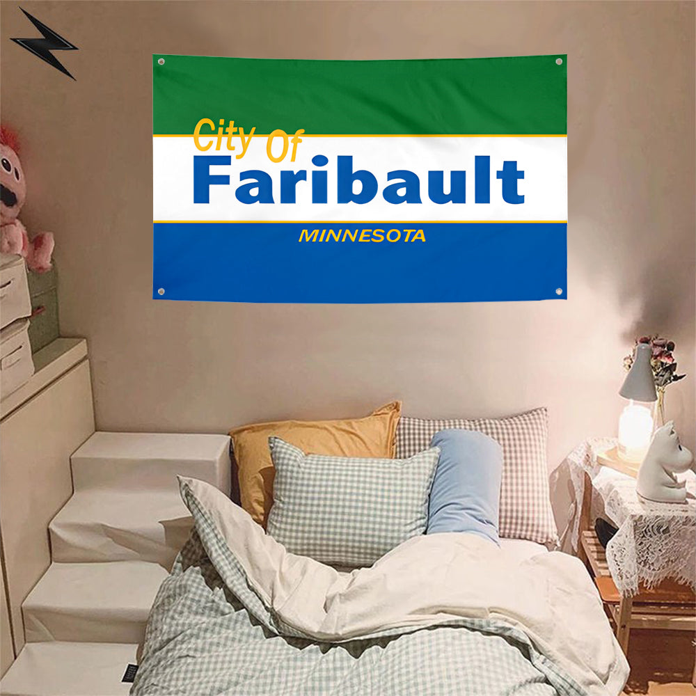 Fyon Faribault, Minnesota Flag Banner